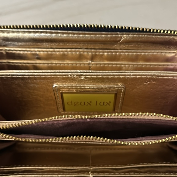 Deux Lux quilted wallet - Picture 4 of 10